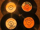 REGGAE; 4 X 45s, UPSETTERS&R.BOYS, BONGO&HERMAN, LARRY&ALVIN, J.BARNES&L.BROWN