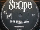 The Sharades/Carson/Love Minus Zero/Bob Dylan/OZ SCOPE-Label/1967