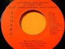 KLAS Let's Make Love Tonight/Break Your Promise Northern Soul 45 on SAHARA