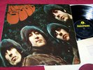 THE BEATLES Rubber Soul, orig. UK Parlophone Mono LP PMC 1267, flipback cover