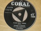 JOHNNY O'KEEFE & DEE JAYS. SHAKE BABY SHAKE. CORAL 45-Q 72330 (VERY RARE ITEM).