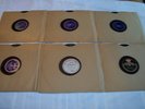 6 Vintage Greek 78 RPM Records - Liberty, His Master's Voice, Odeon Labels