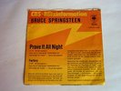 Bruce Springsteen - Prove It All night, CBS-Blitzinformation, Promo-Label