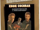 eddie cochran  rare single french pic cover