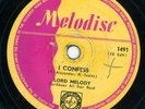Lord Melody Mighty Sparrow UK 78 Melodisc  Caribbean Calypso Roots