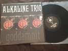 ALKALINE TRIO lim 2000 original black Vinyl LP  Goddamnit 1998 Ex Cond Green Day