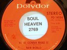 NEW WORLD We're Gonna Make It POLYDOR Records 14154 Northern Soul 45 Soundclip