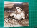 MADONNA LIKE A VIRGIN U.S ORIGINAL 1984 WHITE VINYL LP WITH PROMO STAMPED COVER