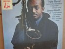 JIMMY HEATH TRIPLE THREAT record LP 1962 original Riverside RLP 400