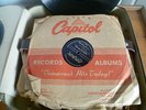 VINTAGE RECORDS  (78.s) IN ORIGINAL PAPER COVERS  in  RECORD CASE (26 in TOTAL)