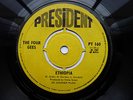 THE FOUR GEES Ethiopia/ Rough Rider  RARE UK  45 PT 160 - 1967