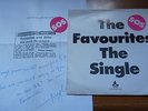 The Favourites - S.O.S. 1979 UK 45 PUNK/KBD + Signed Letter