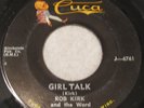 ROB KIRK and THE WORD Girl Talk CUCA private 45 GARAGE PSYCH ROCK Wisconsin HEAR