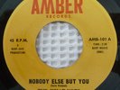 THE WHAT-NOTS Look Down b/w Nobody Else But You Amber Rare New Jersey Garage 45