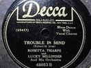 ROSETTA THARPE + LUCKY MILLINDER & HIS ORCHESTRA 