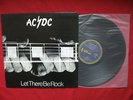 AC DC Let There Be Rock 1st Press Blue Roo Vinyl LP Rare Albert Bon Scott