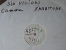 SID VICIOUS - Sex Pistols 