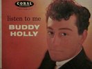 BUDDY HOLLY: LISTEN TO ME***RARE PIC SLEEVE EP***1958 ORIG.CORAL EC 81169 VG/VG+