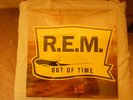 R.E.M. OUT OF TIME 1991 USA LP REM RARE ORIGINAL OG GLOSSY VINYL STIPE OOP M-