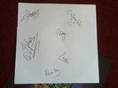 SIGNED THE DAMNED history of the world part 1 THE CRAMPS THE RAMONES THE RUTS