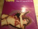 THE  CRAMPS.BIKINI GIRLS WITH  MACHINE  GUNS.EX+.ENVPD 17.PICTURE DISC SHAPED.