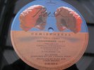Rush HEMISPHERES UK LP 1ST PRESS ONE PLAY EVER VINYL AND 100% MINT