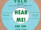 Rockabilly: JACK LANE - King Fool/Believe Me YOLO - KILLER ARIZONA ROCKER - RARE