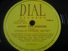 Charlie Parker Septet 78 rpm 78rpm Bishop Pressing Dial  