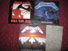 Metallica: Kill 'em all, Ride the lightning, Master of Puppets Vinyl Doppelalben