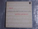 ARTHUR GRUMIAUX BACH SONATAS & PARTITAS 3LP JAPAN STEREO