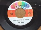MARK MURPHY - WHY DON'T YOU DO RIGHT? 45 on RIVERSIDE - FUNK/JAZZ, SOUL-1962-VG+