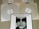 ELTON JOHN - VICTIM OF LOVE - RARE USA PROMO ONLY 4 x LP BOX SET