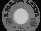 Modern Soul Boogie 45 IRA WILKES I Got The Feeling A MAJOR LABEL HEAR