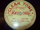 Billy Murray - Rare 1-side Clear Tone  Record label 78rpm Near The Green Banks