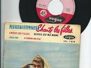JOHNNY HALLYDAY CHANTE LES FILLES EP VOGUE RARE LA PLANCHE N° EPL 7878 BIEM