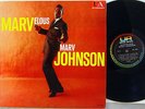 MARV JOHNSON - MARVELOUS MARV JOHNSON - UNITED ARTISTS MONO 33 LP (1960)