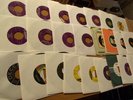 45 record case w / 11 Les Paul / 6 Patsy Cline / Duane Eddy / Wanda Jackson / ++