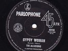 THE ALLUSIONS Gypsy Woman/Fever Oz Garage Punk/Freakbeat 45 1966