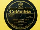 BLIND WILLIE JOHNSON 78 RPM MOTHER'S CHILDREN HAVE A HARD TIME 1927 Columbia