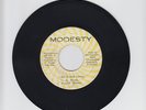 MODESTY/LIFE IS FOR LIVING  -  ELAINE MOORE     (REGGAE ROOTS  7