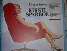 VERY RARE KIRSTI SPARBOE LIVET ER HERLIG TRIOLA NORWAY LP 1968