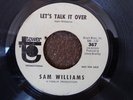 NORTHERN SOUL 45,SAM WILLIAMS,TOWER-367,LOVE SLIPPED THROUGH MY FINGERS,PROMO