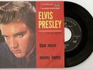 ELVIS PRESLEY Blue Moon / Money Honey ITALY 1958 vinyl 7