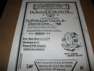RARE ORIGINAL HIP HOP FLIER-DR.JECKYLL -&- HYDE , D.J.RONNIE GREEN,DARRYL DEE