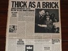 JETHRO TULL-THICK AS A BRICK-LP-1972 REPRISE RECORDS OZ ISSUE-NEWSPAPER JACKET