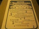 RARE ORIGINAL HIP HOP FLIER 1980.T-CONNECTION.HERCULORDS,THE FANTASIC 5 M.C'S