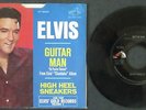 Elvis Presley Guitar Man 1968 Original RCA USA 45 W/PS 47-9425 BDOS ASK FOR 5S