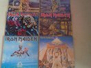 6 Iron Maiden LPs- Iron Maiden - Killers - Number Of The Beast - Piece Of Mind