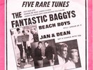 BEACH BOYS/JAN & DEAN/FANTASTIC BAGGYS - RARE CALIFORNIA COLLECTORS SERIES EP