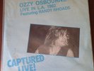 OZZY OSBOURNE - Live in L.A 1982 feat Randy Rhoads 2Lp rare VINYL RECORDS METAL